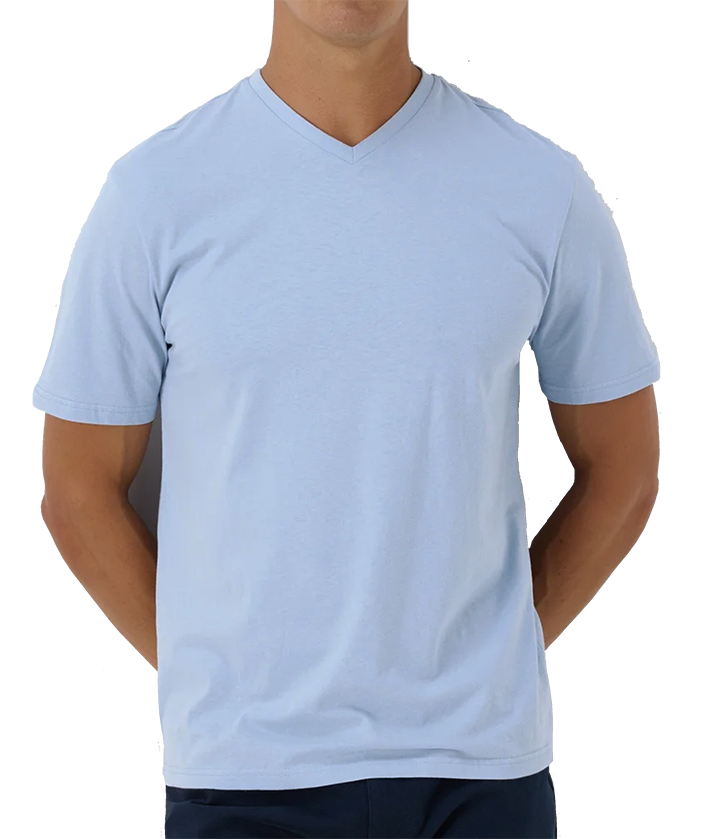 gildan heavy lite blue V neck T shirt gildan heavy lite blue V neck T shirt